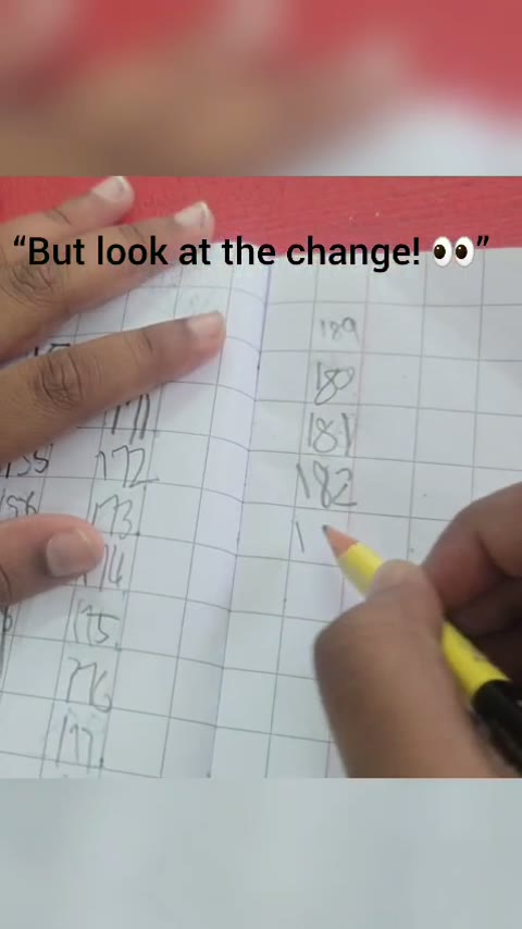 Video thumbnail: Look at the change